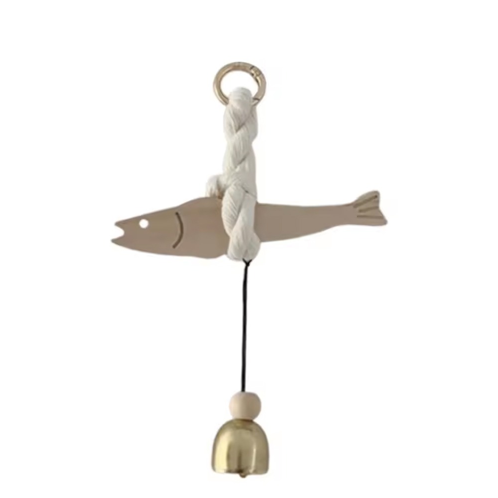 Resin Art With Wood - Lightweight Wooden Fish Car Ornament with