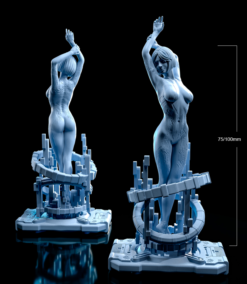 Resin Art Zelda - 1/24 75mm 1/18 100mm Resin Model