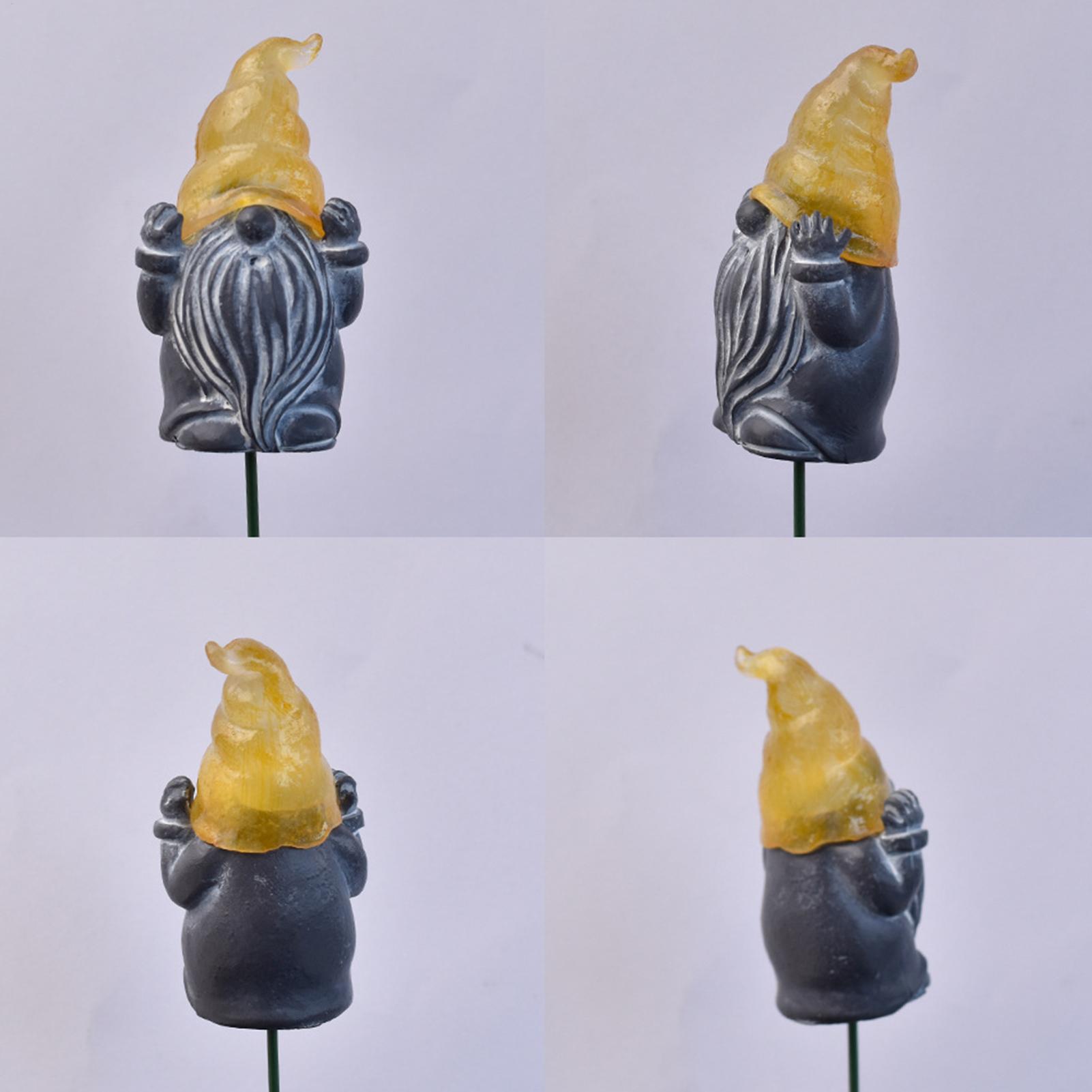 Decorative Yard Stakes 3-Piece - Resin Art With Flowers recension och pris
