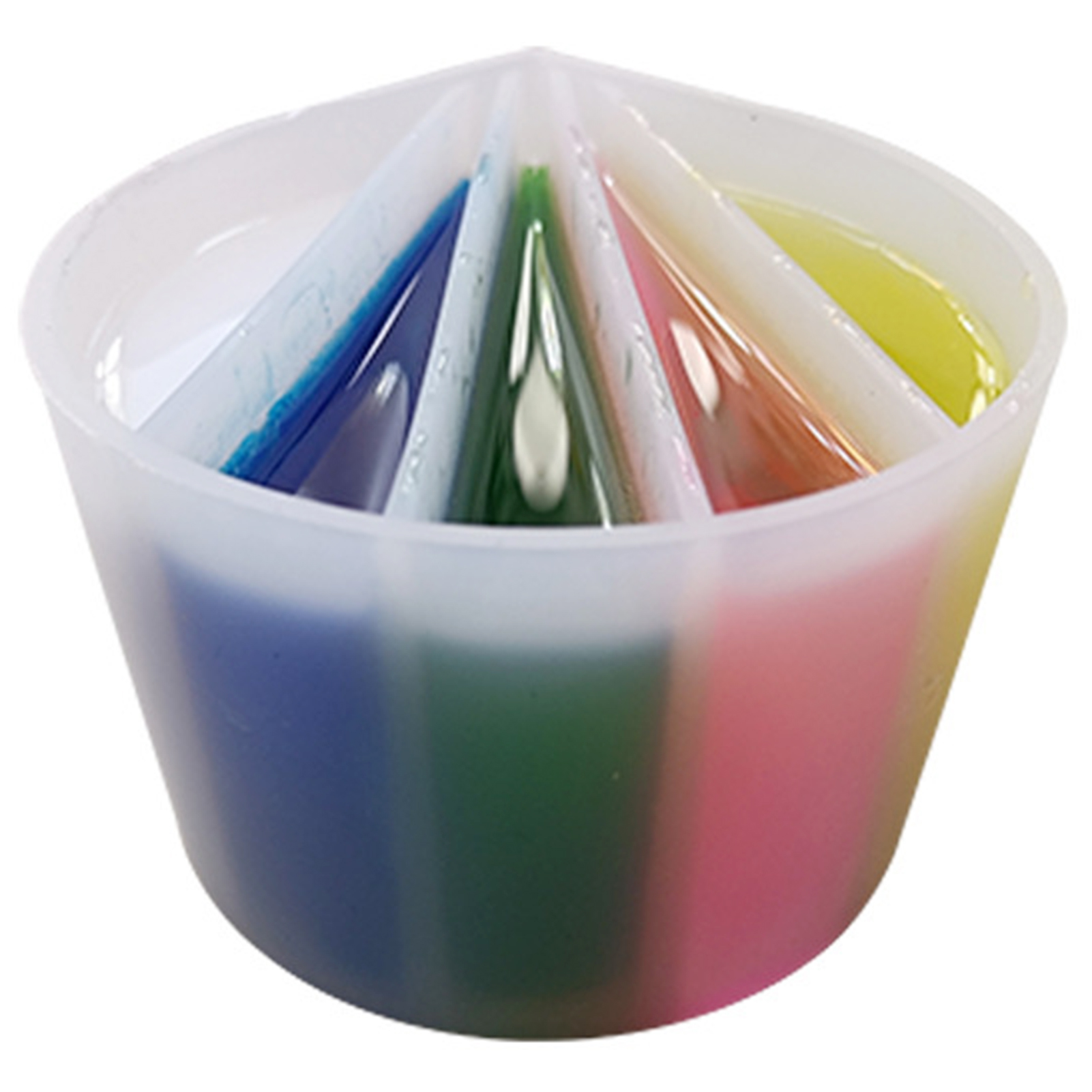 Silicone Split Mixing Cups wit - Resin Art Pouring recension och pris