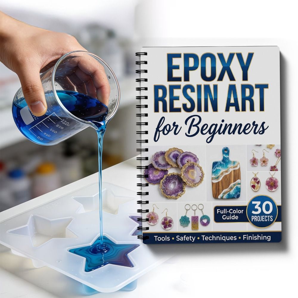 Step-by-Step Epoxy Resin Art H - Resin Art Tutorial recension och pris