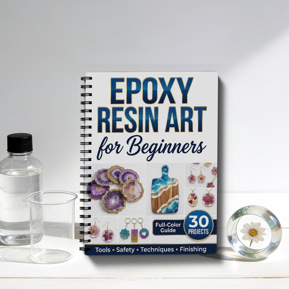 Step-by-Step Epoxy Resin Art H - Resin Art Tutorial recension och pris