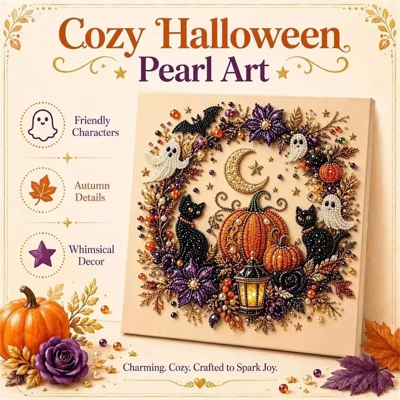 @Halloween Ghost Pearl Art Kit - Resin Art Kit For Beginners recension och pris