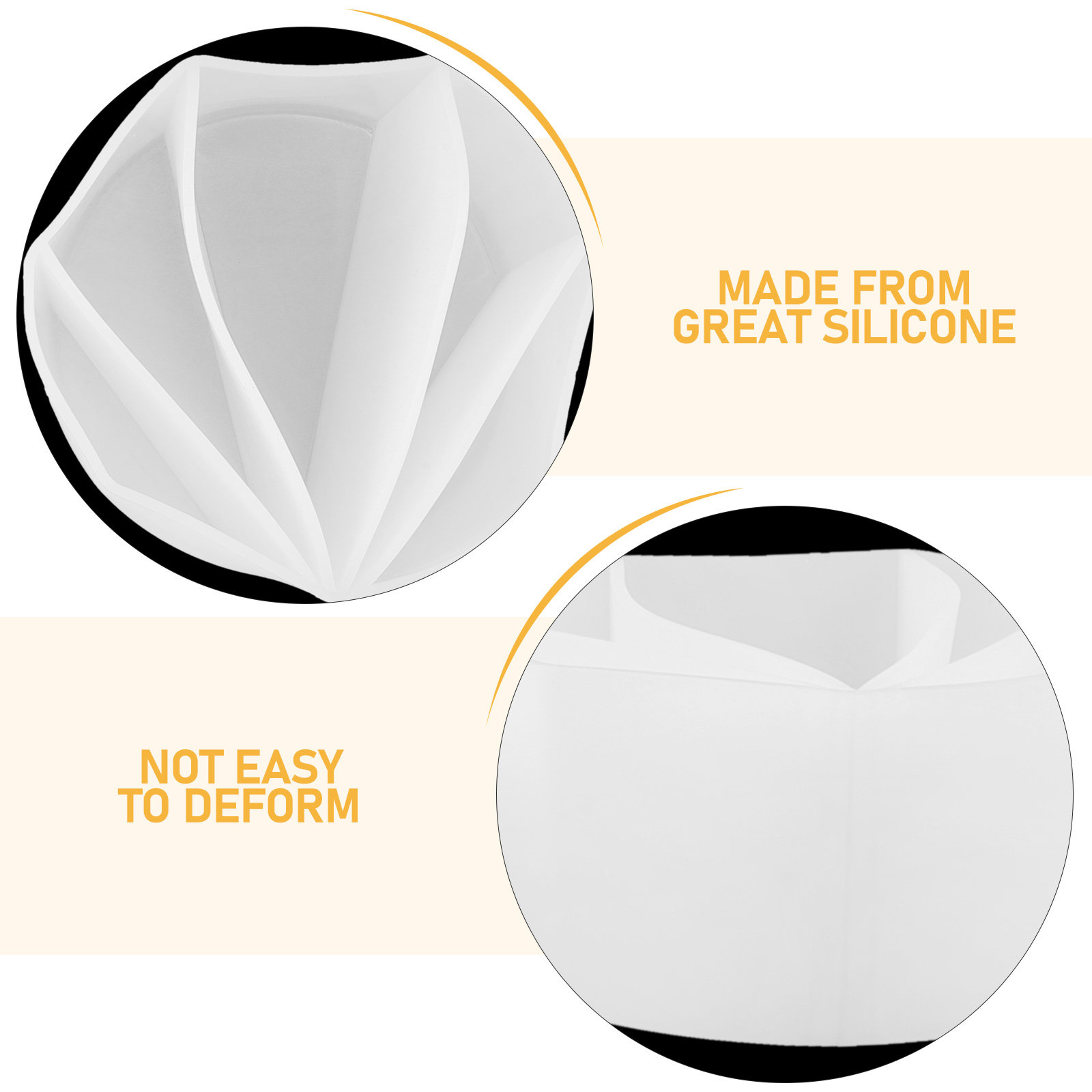 3Pcs Silicone Split Cups Fluid - Resin Art Pouring recension och pris