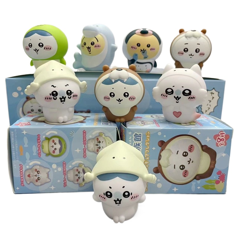 8pcs/Box Kawaii Chiikawa Aquar - Resin Art Case recension och pris