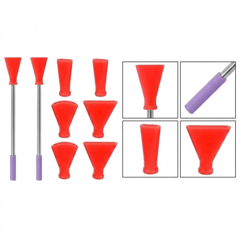 8Pcs Stainless Steel Straw Blo - Resin Art Pouring recension och pris