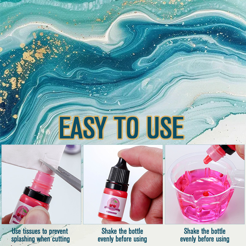 Epoxy Resin Color Pigment 24 V - Resin Art Kit For Beginners recension och pris