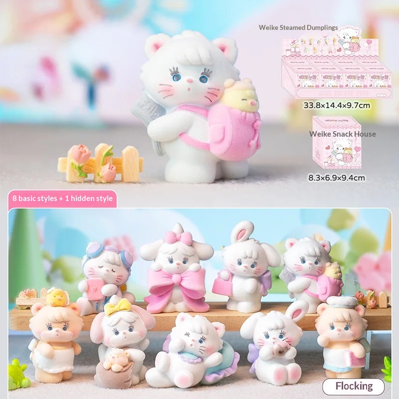 Hot 8pcs/Set MIKKO Petite Pet  - Resin Art Case recension och pris