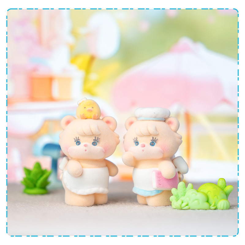 Hot 8pcs/Set MIKKO Petite Pet  - Resin Art Case recension och pris