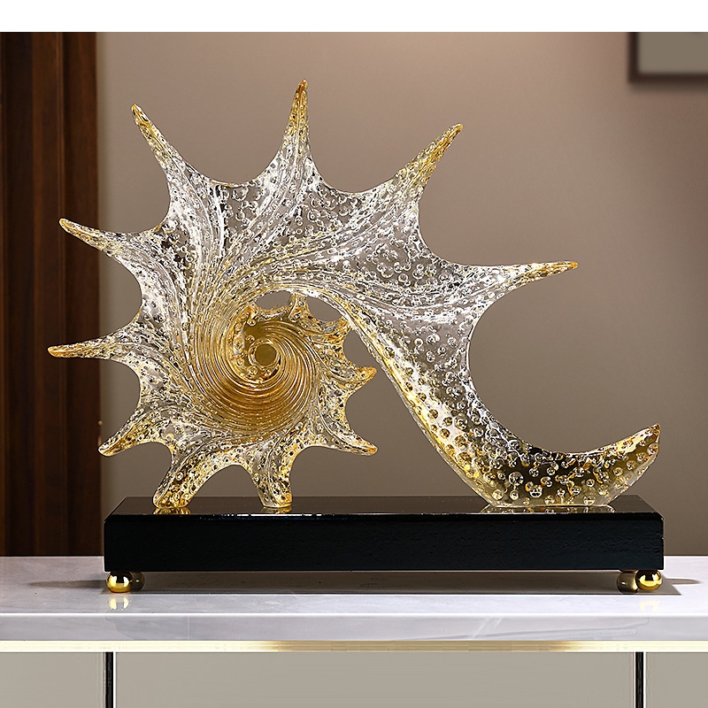 Light Luxury Starfish Sculptur - Resin Art Lamp recension och pris