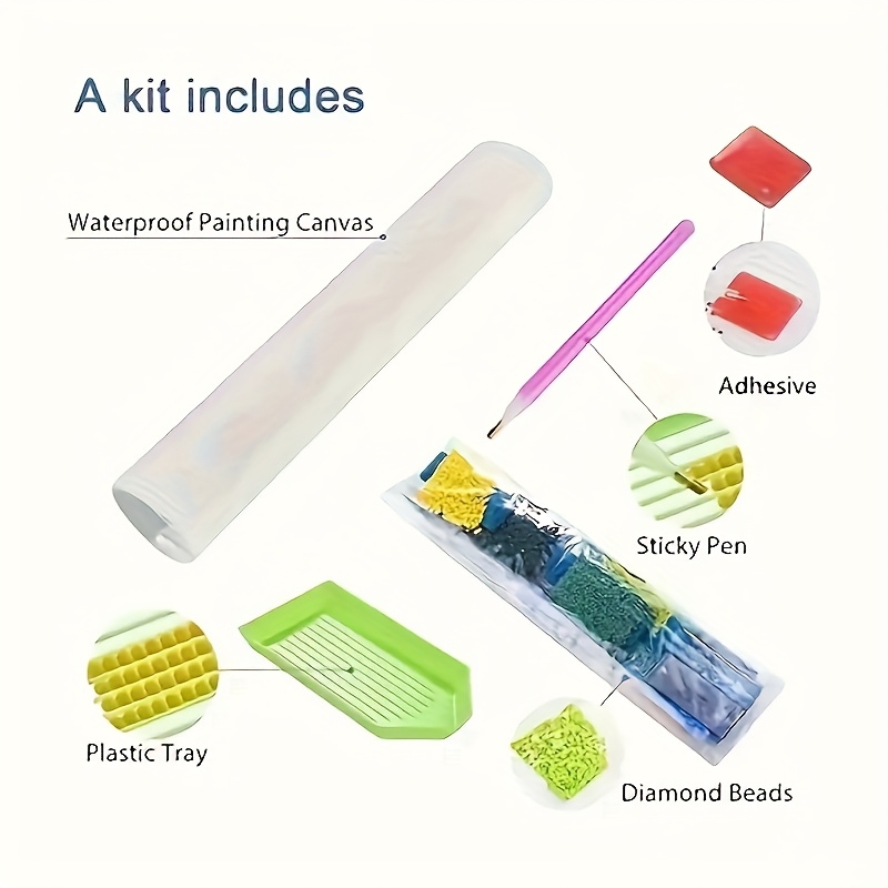 Diamond Painting Kit, Castle a - Resin Art Work recension och pris