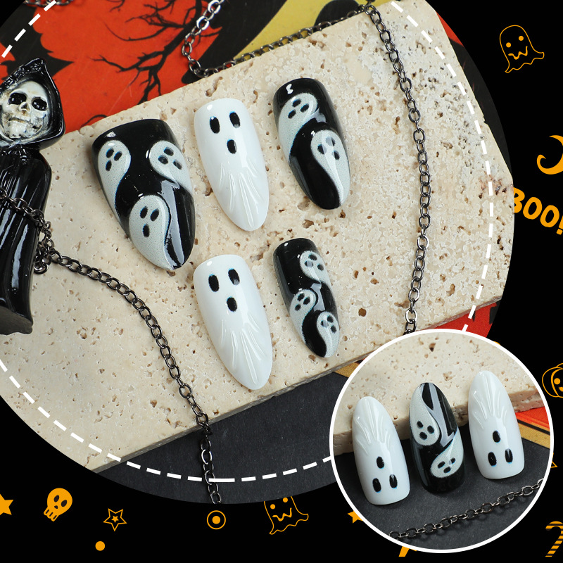 30pcs 2025 Halloween Almond Sh - Resin Art Case recension och pris