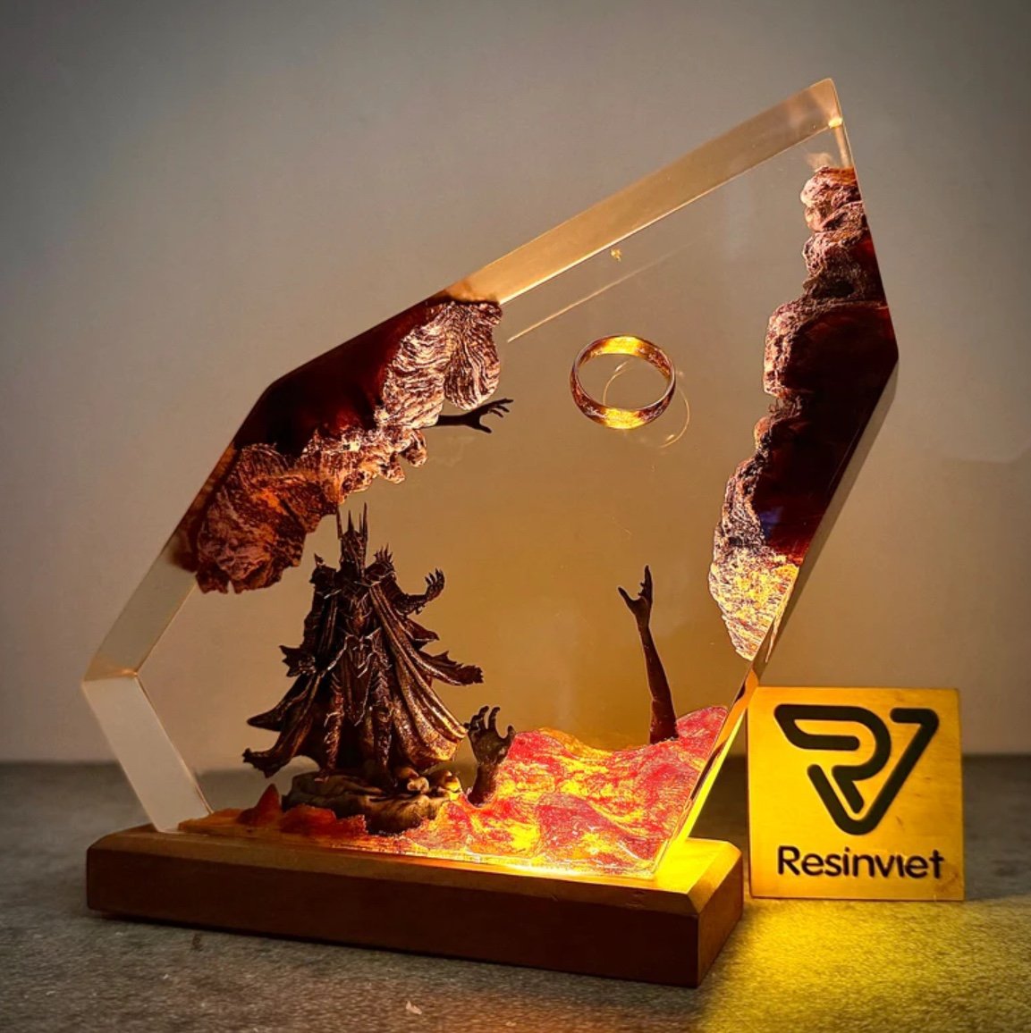 2026 New Demon Realm Organism  - Resin Art Lamp recension och pris