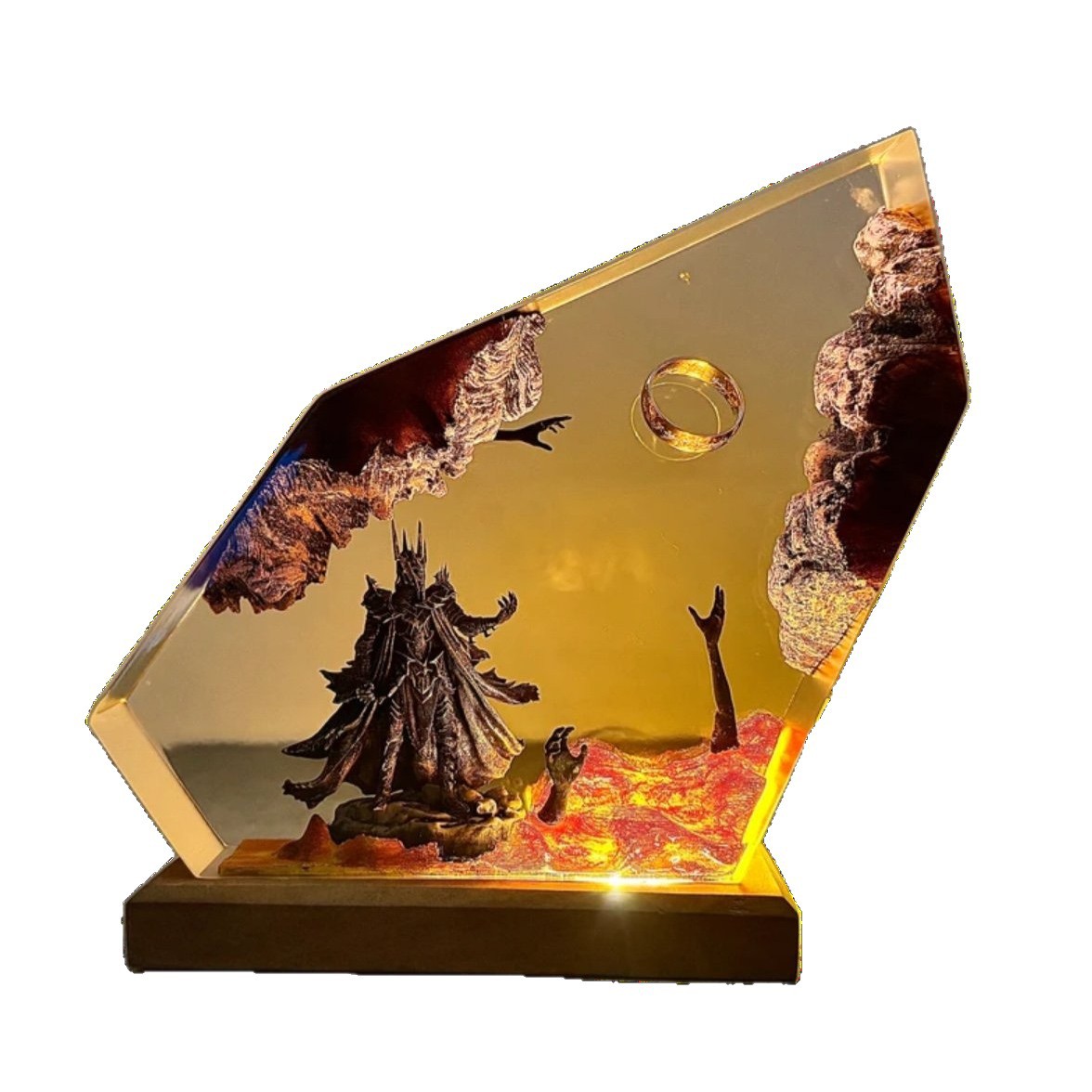 2026 New Demon Realm Organism  - Resin Art Lamp recension och pris