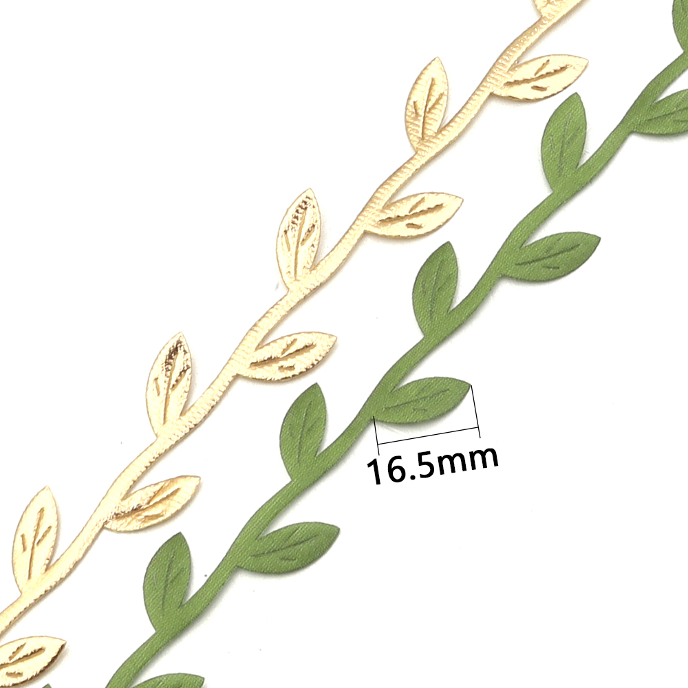 5//10/20M Gold Leaves Vine Art - Gold Leaf Foil recension och pris