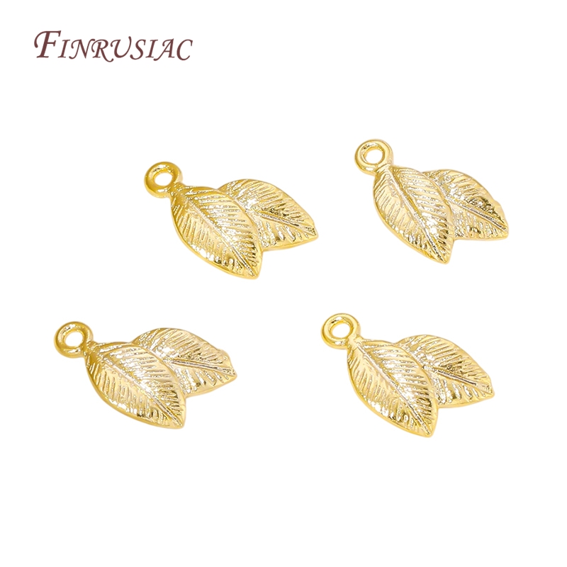 10/20Pcs 18K Gold Plated Brass - Gold Leaf Foil recension och pris