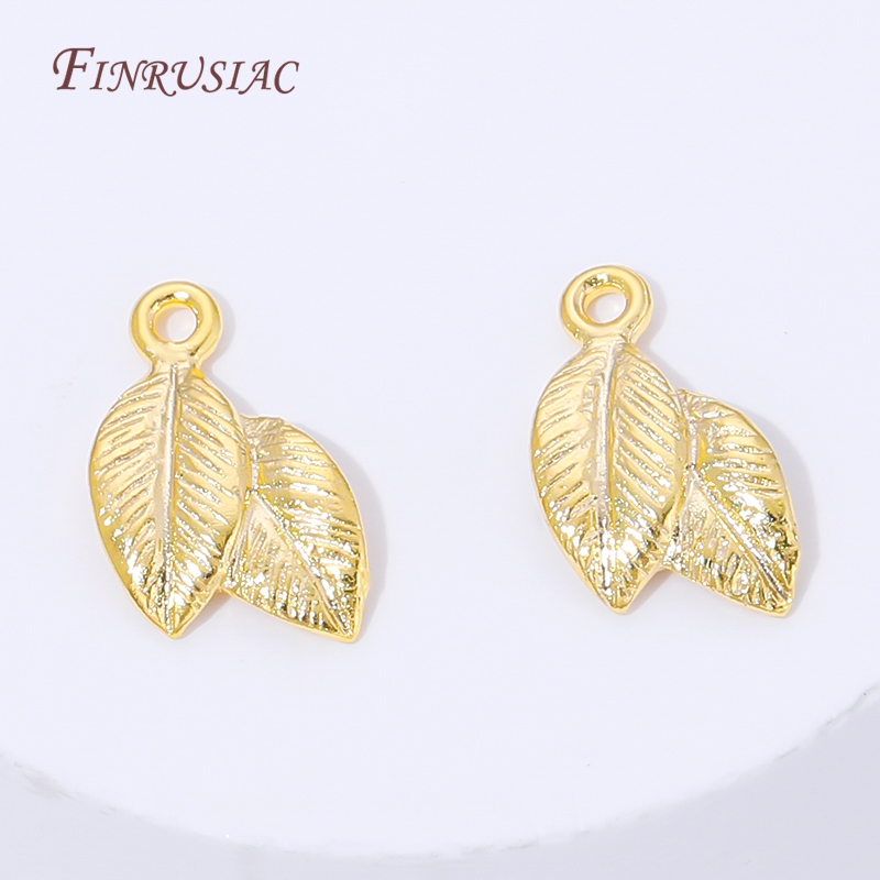 10/20Pcs 18K Gold Plated Brass - Gold Leaf Foil recension och pris