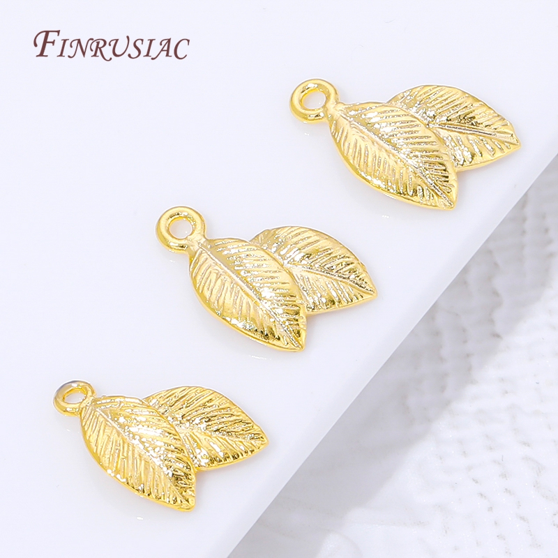 10/20Pcs 18K Gold Plated Brass - Gold Leaf Foil recension och pris