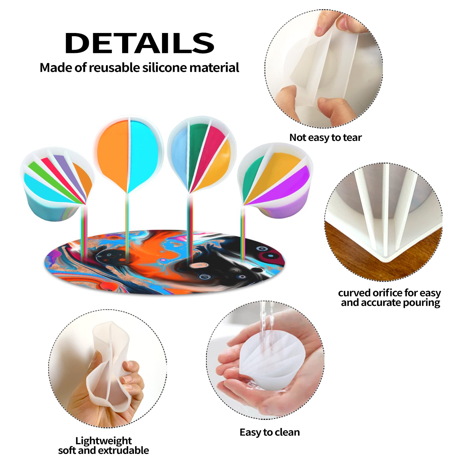Split Cup For Paint Pouring Re - Resin Art Pouring recension och pris