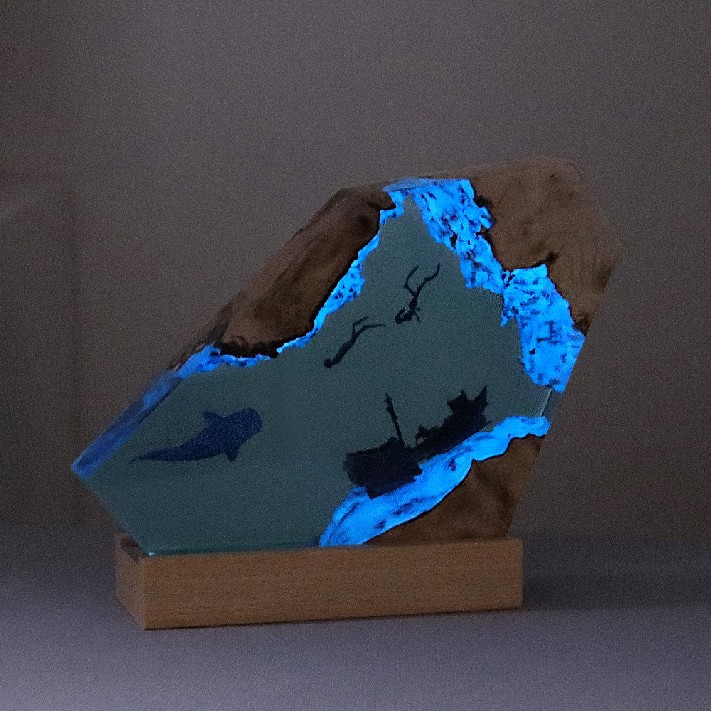 New Creative Indoor Bedroom Of - Resin Art Lamp recension och pris