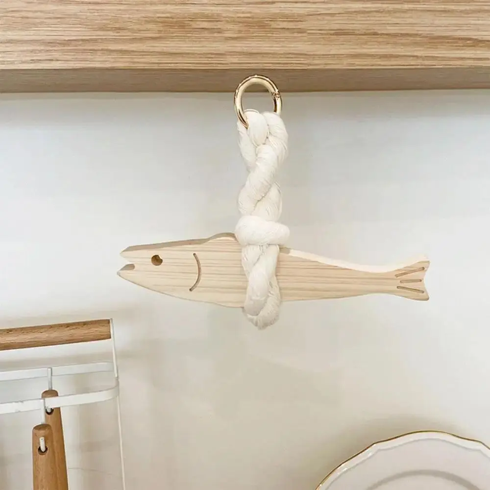 Fish Hanging Decoration Wooden - Resin Art With Wood recension och pris