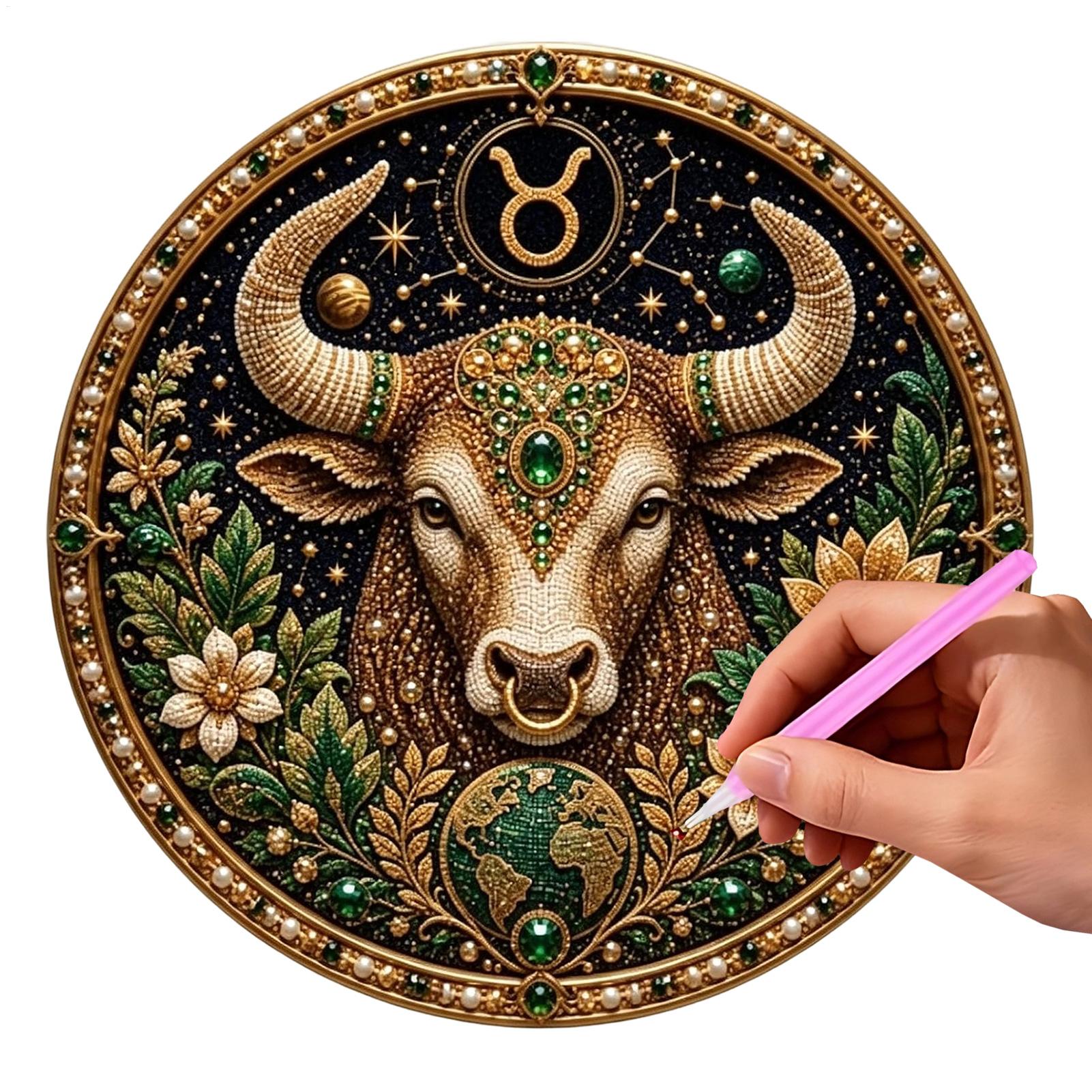 12 Zodiacs Signs Pearl Art Kit - Resin Art Work recension och pris