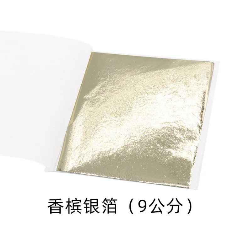 100Pcs 9Cm Individually Packag - Gold Leaf Foil recension och pris