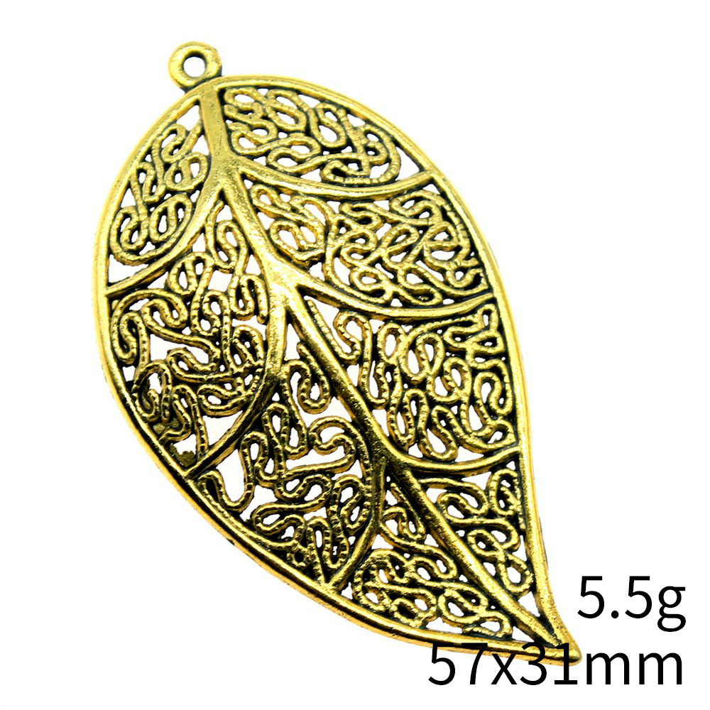 6pcs 57x31mm(2.24x1.22inch) 3  - Gold Leaf Foil recension och pris