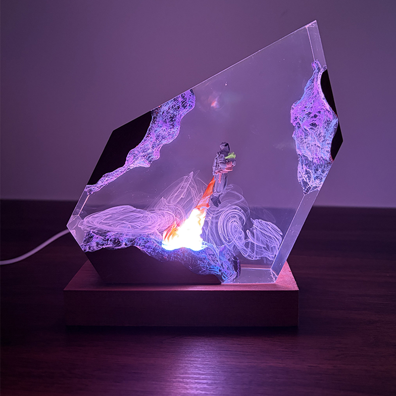 Sci-fi Anime Figure Organism R - Resin Art Lamp recension och pris