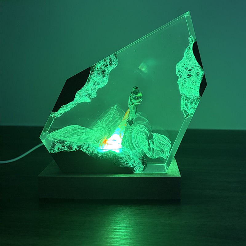 Sci-fi Anime Figure Organism R - Resin Art Lamp recension och pris
