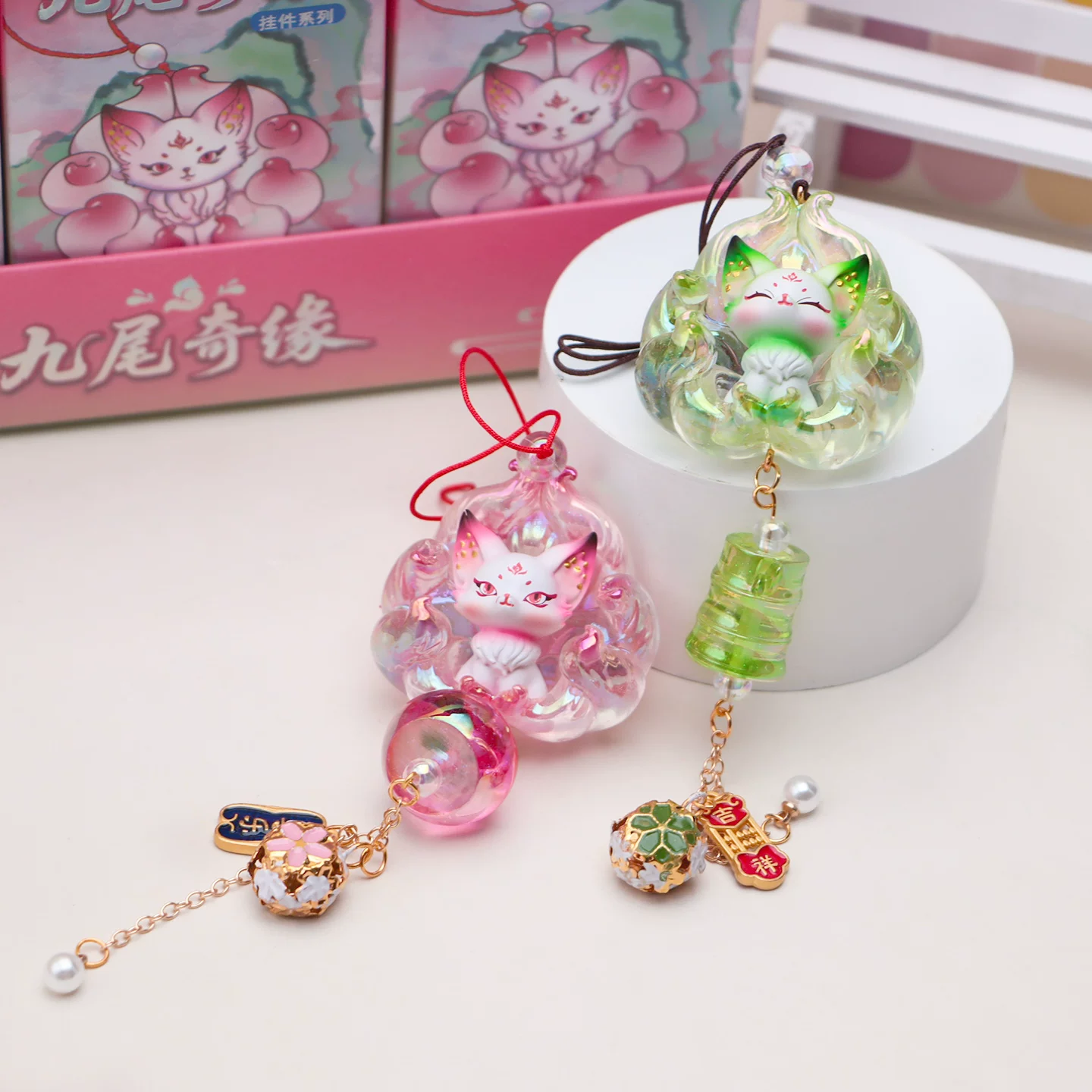 Oriental Aesthetics Nine-Taile - Resin Art Case recension och pris