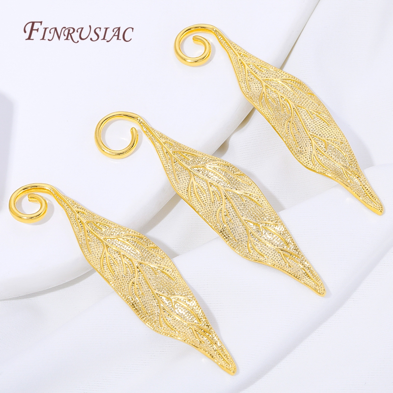 18K Gold Plated Brass Flower & - Gold Leaf Foil recension och pris