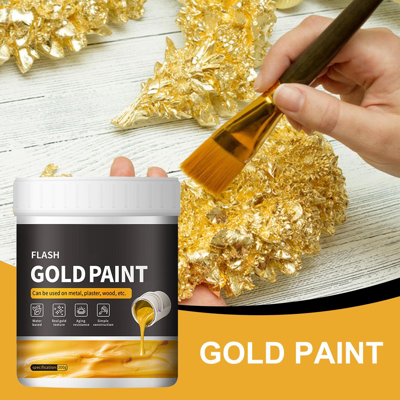 300g Non-Fading Liquid Gold Fo - Gold Leaf Foil recension och pris