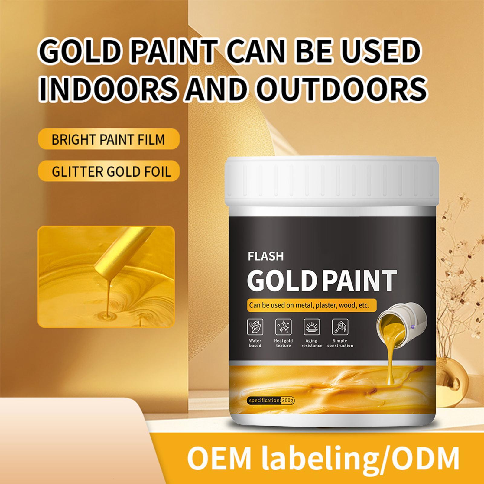 300g Non-Fading Liquid Gold Fo - Gold Leaf Foil recension och pris